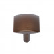 JVJ Hardware 78 Teres Collection Drooped Knob,Composition Zamac