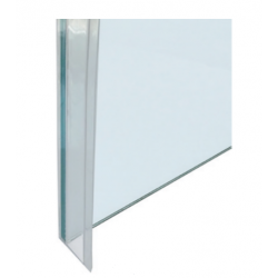 ABP-Beyerle 130 Sealing Profile, Front Face For Glass Panel PVC Hard/Soft, Transparent