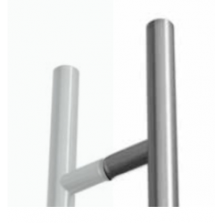 ABP-Beyerle 143 72"Full Height Pull - Single Bolt Down Non Locking Pull Material-Satin Stainless Steel