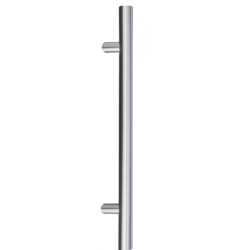ABP-Beyerle SI300-25EF Pull Handle Impero For Glass Doors, Handle Bar