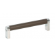 ABP-Beyerle ME128EF Citus System Handle Covered With Plain Leather, Color-Cocoa , Finish-Plain