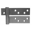 PBB BB8545 Standard Weight 2-Knuckle Full Surface Steel Reinforcing Pivot Ball Bearing, 4.5"
