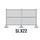 Peter Pepper SLX Uprights With Base Plate 2 Panels High