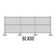 Peter Pepper SLX Uprights With Base Plate 2 Panels High