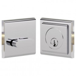 Montana Forge D5 Contamporary Collection Square Deadbolts Cylinder