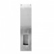 Don-Jo 1858/ 1860 Flush Cup Pull, Satin Stainless Steel Finish