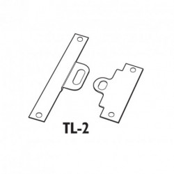 Don-Jo TL Temporary Lock, 4 7/8" x 1 1/4" Finish-Prime Coated
