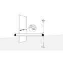 Adams Rite 3655-US32 Tall Door Kit for Use with 3600/8500 Exit Device