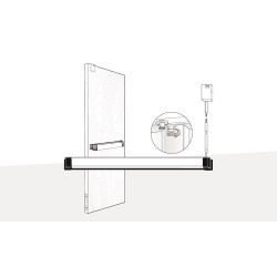 Adams Rite 8955-01/3955-01 Tall Door Kit for Use with 8900/3900 Exit Device