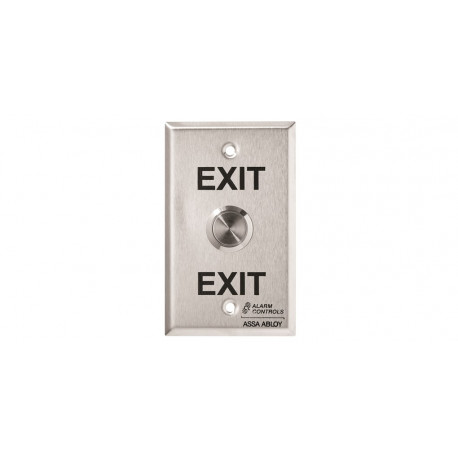 Alarm Controls TS-23 Weatherproof, DPDT 2A Momentary Contacts, “PUSH TO ENTER”, Rated to IP65