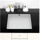 American Imaginations AI-3360 Rectangle Bathroom Undermount Sink White Color