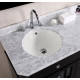 American Imaginations AI-34373 16-in. W 16-in. D CUPC Certified Round Bathroom Undermount Sink Biscuit Color