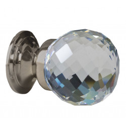 American Imaginations AI-20716 1.25-in. W Round Stainless Steel Cabinet Knob Brushed Nickel Color