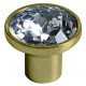 American Imaginations AI-20728 1.25-in. W Round Stainless Steel Cabinet Knob Gold Color