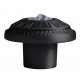American Imaginations AI-21396 1.25-in. W Round Stainless Steel Cabinet Knob Black Color