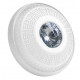 American Imaginations AI-21397 1.25-in. W Round Stainless Steel Cabinet Knob White Color