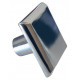 American Imaginations AI-21401 1.2-in. W Square Stainless Steel Cabinet Knob Chrome Color