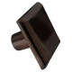 American Imaginations AI-21407 1.2-in. W Square Stainless Steel Cabinet Knob Oil Rubbed Bronze Color