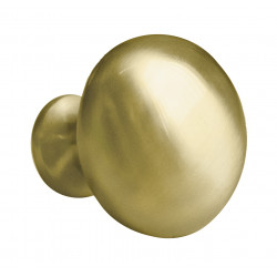 American Imaginations AI-21412 1.25-in. W Round Stainless Steel Cabinet Knob Gold Color