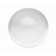 American Imaginations AI-21416 1-in. W Round Stainless Steel Cabinet Knob White Color
