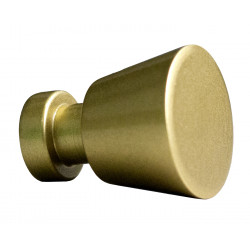 American Imaginations AI-22089 1-in. W Round Stainless Steel Cabinet Knob Gold Color