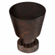 American Imaginations AI-22090 1-in. W Round Stainless Steel Cabinet Knob Oil Rubbed Bronze Color