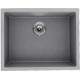 American Imaginations AI-29201 23-in. W CSA Approved Black Granite Composite Kitchen Sink With 1 Bowl