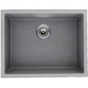 American Imaginations AI-29201 23-in. W CSA Approved Black Granite Composite Kitchen Sink With 1 Bowl