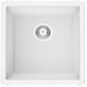 American Imaginations AI-29205 17-in. W CSA Approved White Granite Composite Kitchen Sink With 1 Bowl