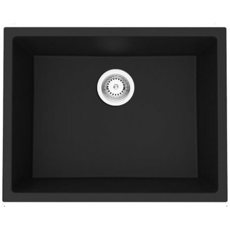 American Imaginations AI-29263 23-in. W CSA Approved Black Granite Composite Kitchen Sink With 1 Bowl