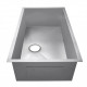American Imaginations AI-29369 27-in. W CUPC Approved Stainless Steel Kitchen Sink With 1 Bowl And 18 Gauge
