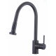 American Imaginations AI-29308 1 Hole CUPC Approved Stainless Steel Faucet Black Color