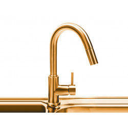 American Imaginations AI-34630 1 Hole CSA Approved Stainless Steel Faucet Gold Color