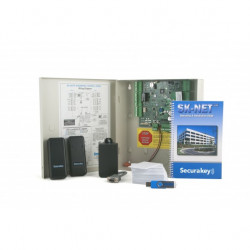 Secura Key eACCESS Starter Kit w/ SK-ACPE-LE, Software, SK-PLUG9, DC Supply, (25) ETCI04 Cards