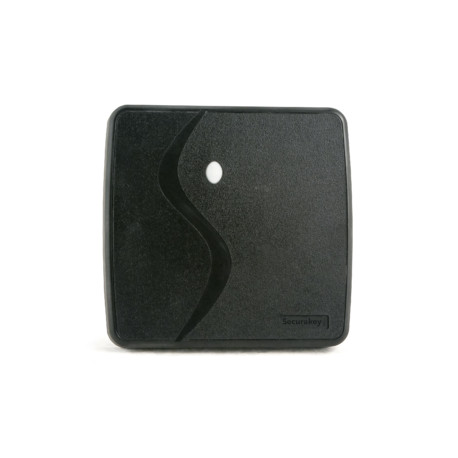 Secura Key ET9-RO-W-MR HF Smart Card Reader, 13.56 MHz, Mid-range, Black, (5.95" x 6.1" x 0.95")