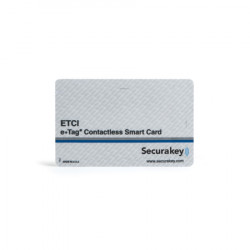 Secura Key ETCI04 ISO Cards, Encrypted Wiegand Data. SecuraKey Logo standard, white/glossy is available