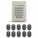 Secura Key RK-600T Standalone Proximity Card Reader & Keypad w/ 10 Key Tags And Auto Tuning