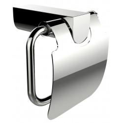 American Imaginations AI-34600 5.67-in. W Rectangle Stainless Steel Toilet Paper Roll Holder Chrome