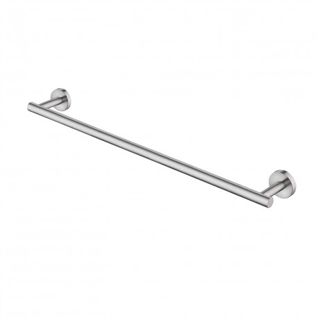 American Imaginations AI-34558 24-in. W Round Stainless Steel Towel Bar Brushed Stainless Steel