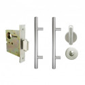 INOX FH17 Interior Mortise Locksets for Sliding Doors