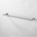 American Imaginations AI-34585 18-in. W Round Stainless Steel Towel Bar Brushed Stainless Steel
