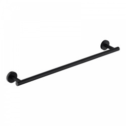 American Imaginations AI-34588 18-in. W Round Stainless Steel Towel Bar Black