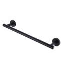 American Imaginations AI-34593 36-in. W Round Stainless Steel Towel Bar Black