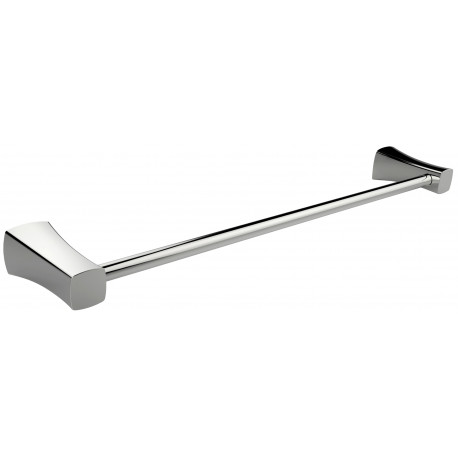 American Imaginations AI-34605 24.67-in. W Rectangle Stainless Steel Towel Bar Chrome