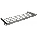 American Imaginations AI-34610 23.66-in. W Rectangle Stainless Steel Towel Bar Chrome
