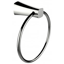 American Imaginations AI-34602 7.09-in. W Round Stainless Steel Towel Ring Chrome