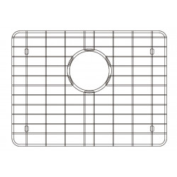 American Imaginations AI-34770 21-in. W X 16-in. D Stainless Steel Kitchen Sink Grid Chrome