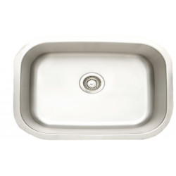 American Imaginations AI-34430 30-in. W Stainless Steel Kitchen Sink With 1 Bowl And 18 Gauge