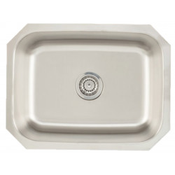 American Imaginations AI-34424 20-in. W Stainless Steel Kitchen Sink With 1 Bowl And 18 Gauge