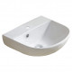 American Imaginations AI-28592 17.3-in. W Wall Mount White Bathroom Vessel Sink For 1 Hole Center Drilling